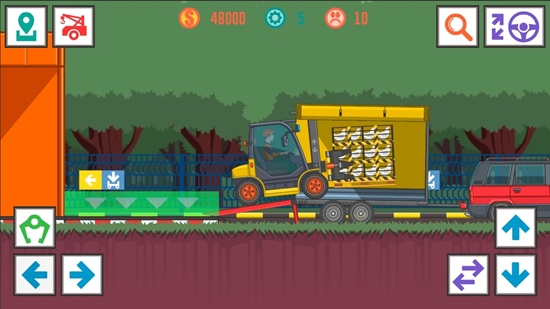 最佳货运卡车2 横版 车皮 做什么 模拟卡车 驾驶 模拟游戏 卡车司机 模拟 货运 卡车 手机游戏  第1张
