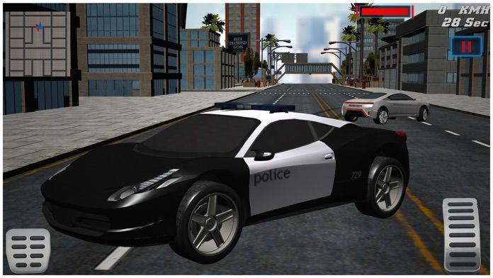 中国公安警车中文版 危险 无比 新游 眼前 驾驶 模拟 地形 警察 中文 警车 手机游戏  第1张