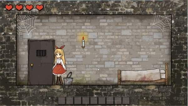 安娜的抑郁症 探索 城堡 宝藏 元素 画风 趣味 地牢 解密 冒险 道具 手机游戏  第2张