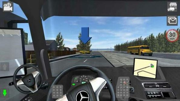 梅赛德斯卡车模拟器无限金币版 赛道 第一视角 驾驶 模拟器 金币 卡车模拟 赛德斯 模拟 梅赛德斯 卡车 手机游戏  第1张