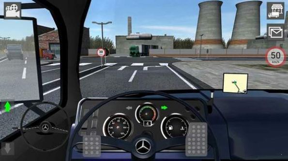 梅赛德斯卡车模拟器无限金币版 赛道 第一视角 驾驶 模拟器 金币 卡车模拟 赛德斯 模拟 梅赛德斯 卡车 手机游戏  第3张