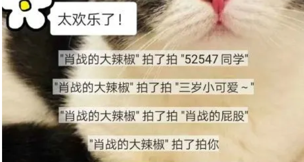 拍一拍怎么设置好玩的文字 整理 头像 甜筒 泡泡 您好 果照 大哥 软件园 个人中心 拍一拍 新闻资讯  第1张