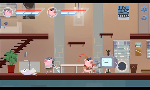 猪猪公寓无限生命破解版 养成 卡通 怪物 爱情公寓 闯关 趣味 人物 破解 破解版 猪猪 手机游戏  第2张