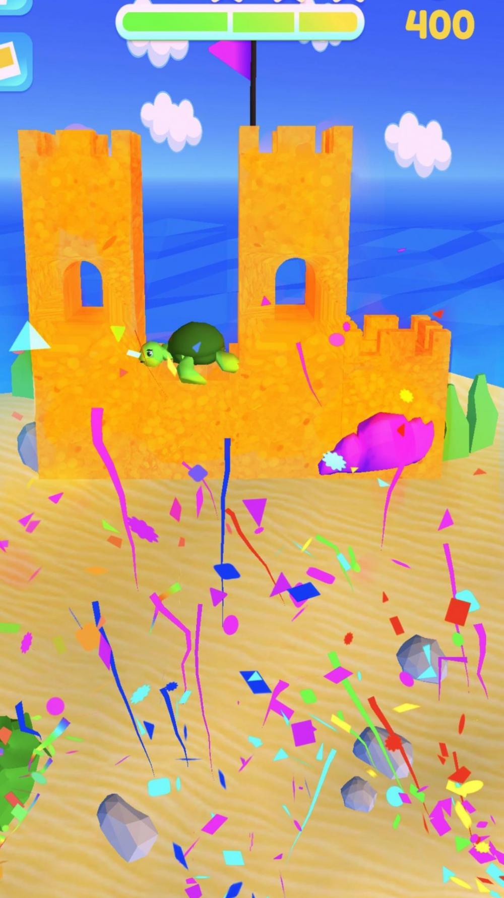 沙堡建造 面包 房子 沙滩 风格 城堡 新游戏 新游 趣味 色游戏 沙堡 手机游戏  第1张