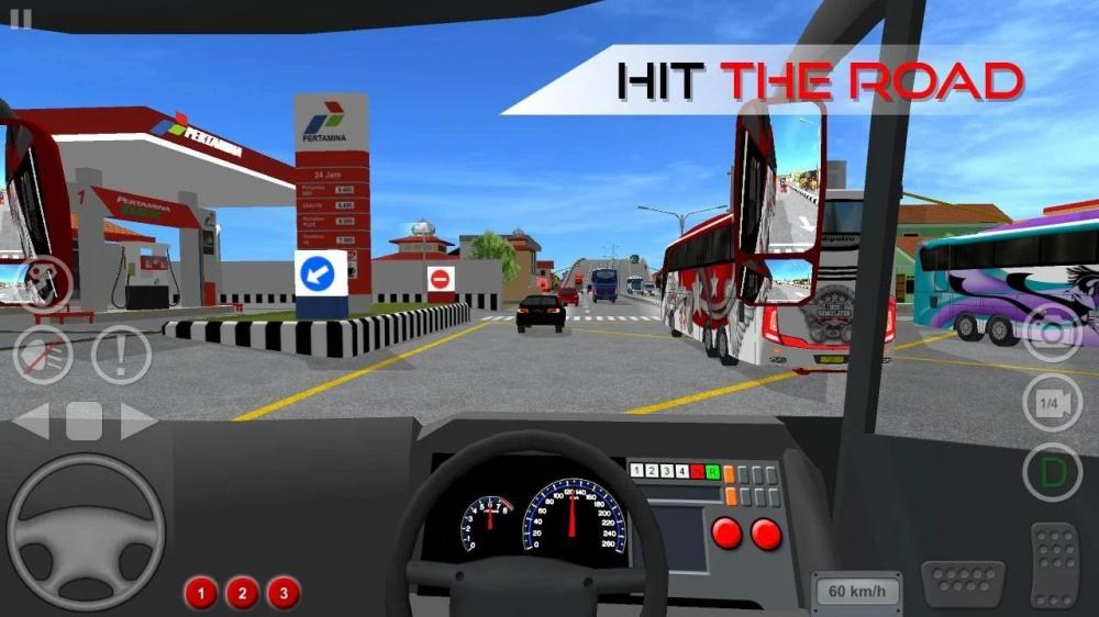 印尼巴士模拟器2019全中国地图最新修改版 路上 游戏介绍 创造 国行 外国 驾驶 模拟 模拟器 中国地图 巴士模拟 手机游戏  第1张