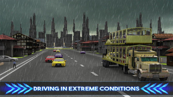 汽车运输拖车中文版 模拟驾驶 卡车司机 驾驶游戏 驾驶模拟 卡车 天气 模拟 驾驶 拖车 中文 手机游戏  第1张
