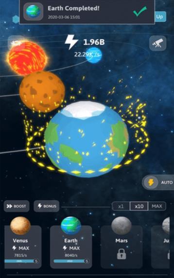 银河系模拟器中文版 收集 大爆炸 探索 唯美 星球 中文 模拟器 宇宙 银河 模拟 手机游戏  第1张