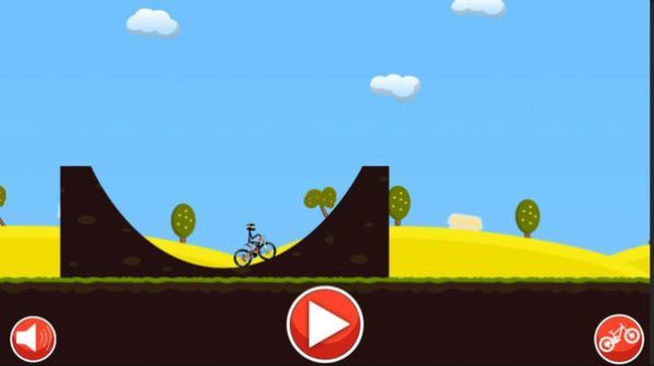 山地沙雕自行车中文版 休闲类游戏 趣味 风格 赛车 骑行 沙雕 山地 中文 行车 自行车 手机游戏  第1张