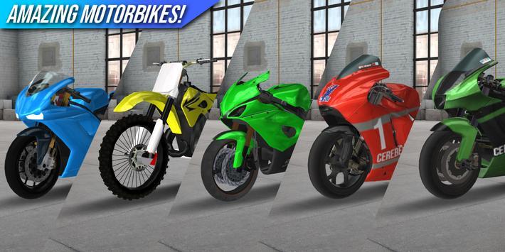 摩托极限赛车中文版 摩托车 无比 赛道 模拟驾驶 风格 模拟 驾驶 中文 赛车 摩托 手机游戏  第1张