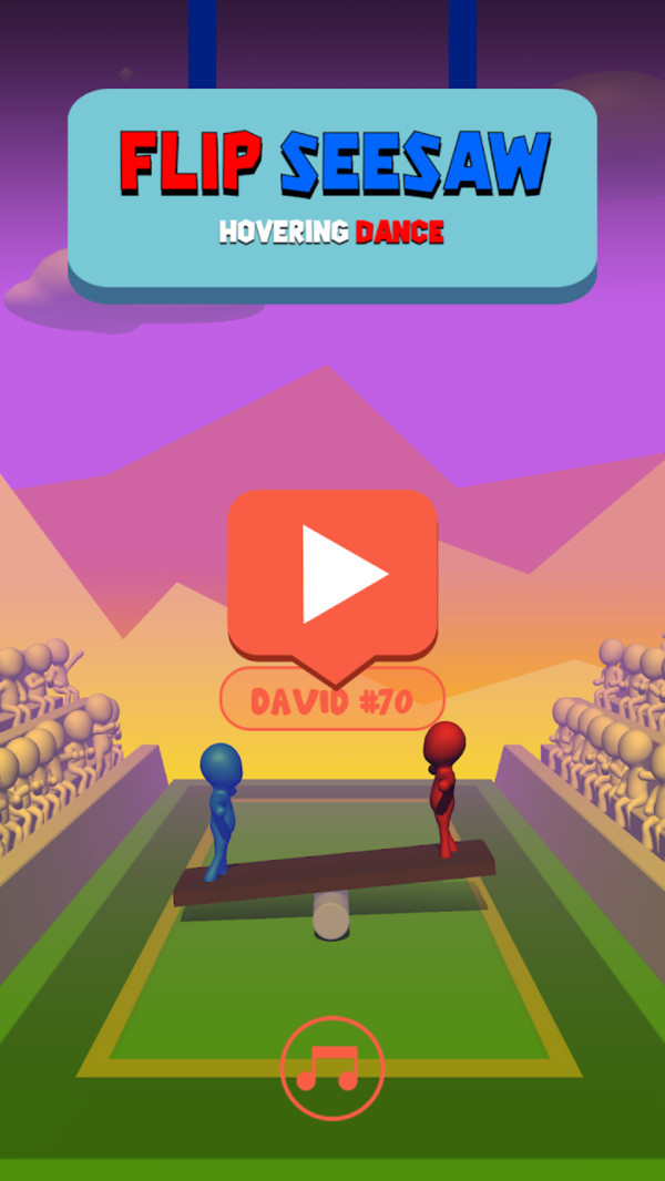 火柴人跷跷板破解版 危险 运动 游戏场景 比赛 比拼 破解 破解版 跷跷板 火柴人 火柴 手机游戏  第1张