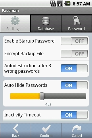 PassmanLite密码管理器 安卓版截图1