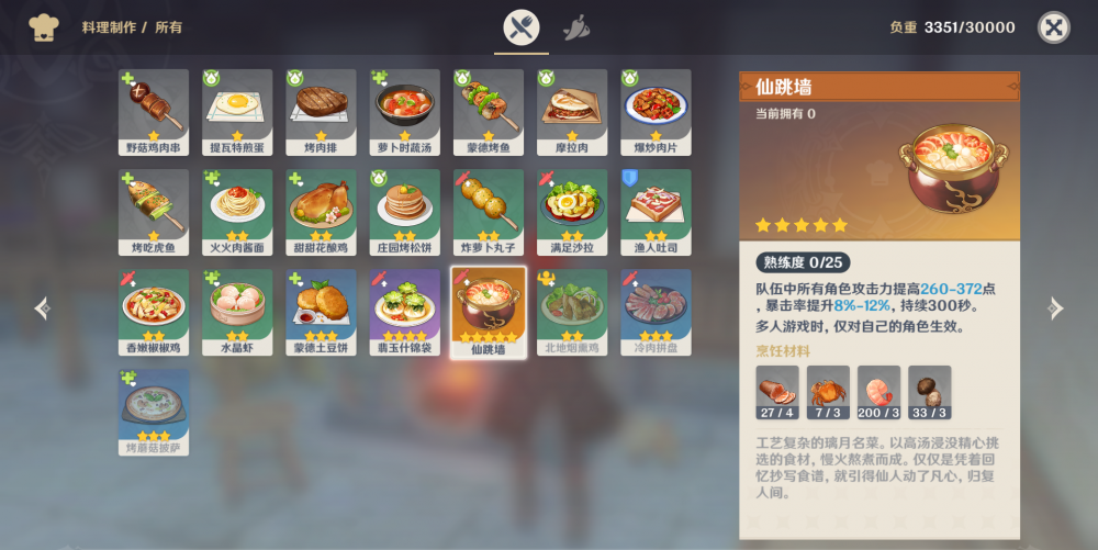 原神：饱食度的设定 限制玩家的食物量？网友：有奶妈不害怕！ 奇特 奶妈 食物 原神 新闻资讯  第1张