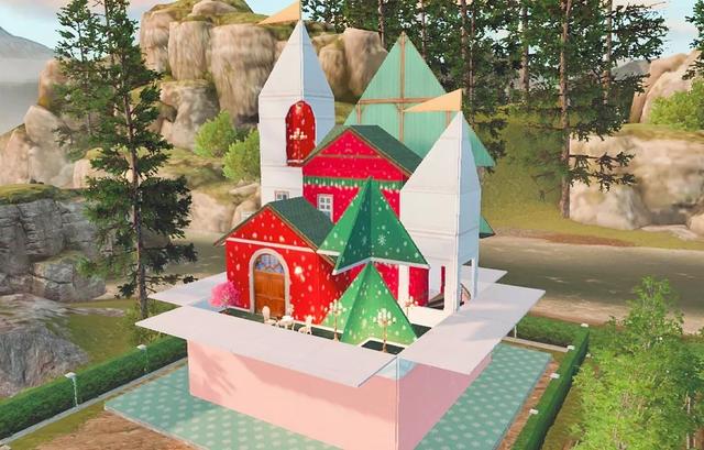 明日之后：营地圣诞氛围浓烈 圣诞建筑一览 礼盒 房子 有种 麋鹿 城堡 小屋 冰雪 庄园 幸存者 圣诞 新闻资讯  第3张