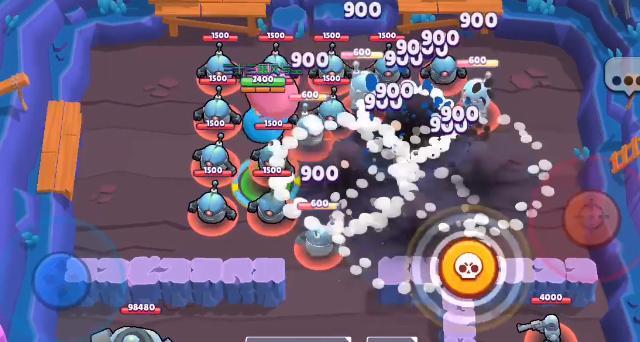 荒野乱斗：游戏中无限大招的英雄 贴脸秒人不是梦 转转 引力 中单 炸弹 战略 乱斗 泡泡 柯尔特 比比 斯派克 放大 雪莉 能量 佩佩 新闻资讯  第5张