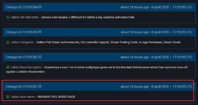 又要拆开卖？《RE：抵抗计划》Steam独立商店页面上线 游戏名 md beta测试 告诉 怀疑 日上 上游 生化 危机 卡普 卡普空 单独 计划 商店 新闻资讯  第3张