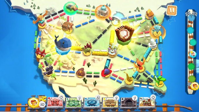 Steam喜加一：铁路模拟桌游改编游戏《Ticket to Ride: First Journey》免费领取 jou tick ride 商店 steam 休闲 中文 fir 免费领取 桌游 改编 模拟 铁路 ick 新闻资讯  第2张