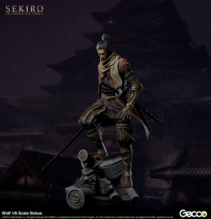 《只狼》主角1:6雕像开启预售 99美元 主角 只狼 雕像 新闻资讯  第1张