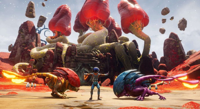 《狂野星球之旅》登陆NS eShop售价214元 实体版六月上市 第一人称 游戏本 合作 欢乐 eshop 神秘 双人 冒险 危险 遗迹 探索 hop 狂野 之旅 星球 新闻资讯  第4张