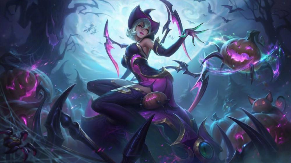 《英雄联盟》奥德赛系列皮肤原画海克斯卡萨丁 魔女伊莉丝火辣！ 海克斯科技 9月3 木木 魔女 阿木木 卡牌 菲兹 9月30 卡尔玛 英雄联盟 奥德赛 海克斯 伊莉丝 卡萨 联盟 伊莉 卡萨丁 原画 新闻资讯  第2张