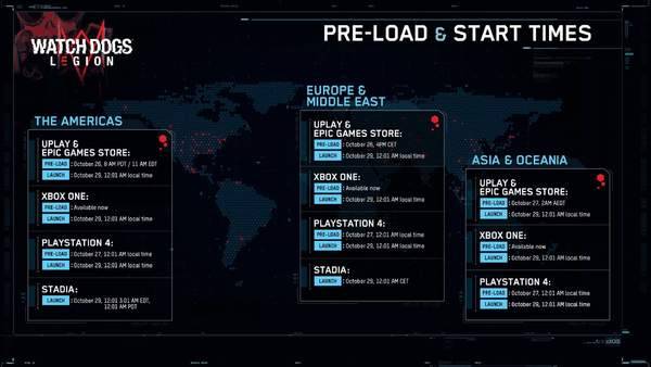 《看门狗：军团》上线时间曝光！ PC版45GB+20GB要求太高！ ogs 育碧商城 游戏商城 play 育碧 曝光 11月1 补丁 军团 看门狗 新闻资讯  第1张
