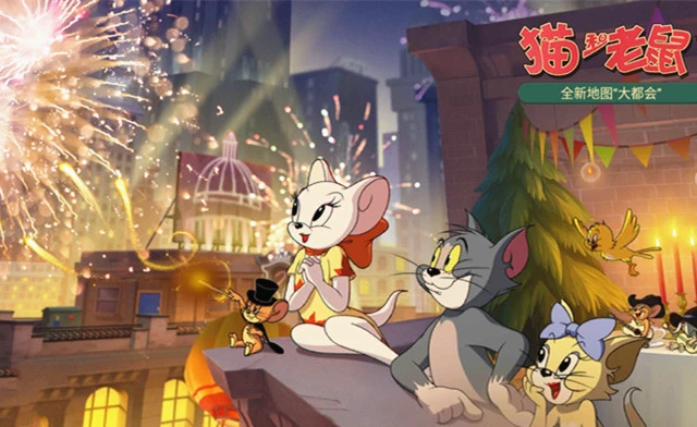 猫和老鼠手游：全新地图大都会优化 猫方优势全无 游戏动画 攀爬 猫和老 地点 猫和老鼠手游 剑客 猫和老鼠 猫和 猫鼠 老鼠 游戏地图 游戏道具 桌面 地铁 餐厅 大都会 道具 新闻资讯  第1张