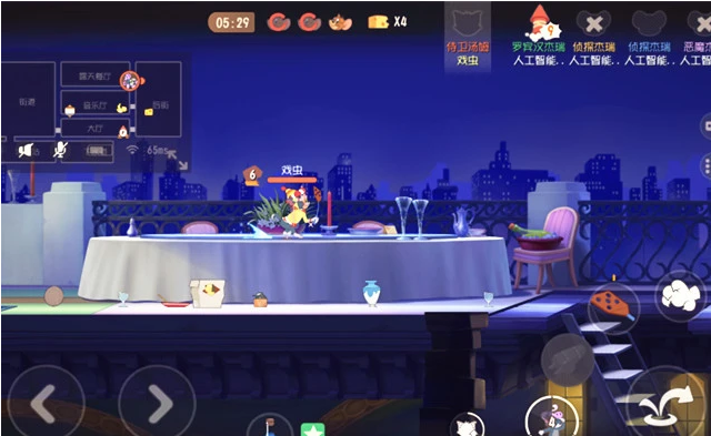 猫和老鼠手游：全新地图大都会优化 猫方优势全无 游戏动画 攀爬 猫和老 地点 猫和老鼠手游 剑客 猫和老鼠 猫和 猫鼠 老鼠 游戏地图 游戏道具 桌面 地铁 餐厅 大都会 道具 新闻资讯  第6张