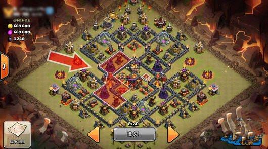 《部落冲突》天女狗球流挑战十本青蛙阵 大玩家 美味的 手游网 呈现 对称 开心 社区服务 疲劳 美味 问答 全民 天女 眼前 青蛙 冲突 部落冲突 部落 新闻资讯  第1张