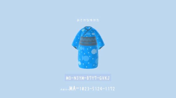 动物森友会浴衣QR码分享 qr original 飘零 烟火 动物 新闻资讯  第1张