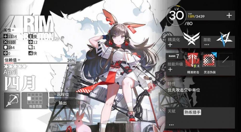 明日方舟:最速详评!五星狙击四月干员使用指南和数据分析 原型 强度 高速 测评 指南 明日 方舟 数据分析 狙击 新闻资讯 第1张 明日方舟:最速详评!五星狙击四月干员使用指南和数据分析 原型 强度 高速 测评 指南 明日 方舟 数据分析 狙击 新闻资讯 第1张