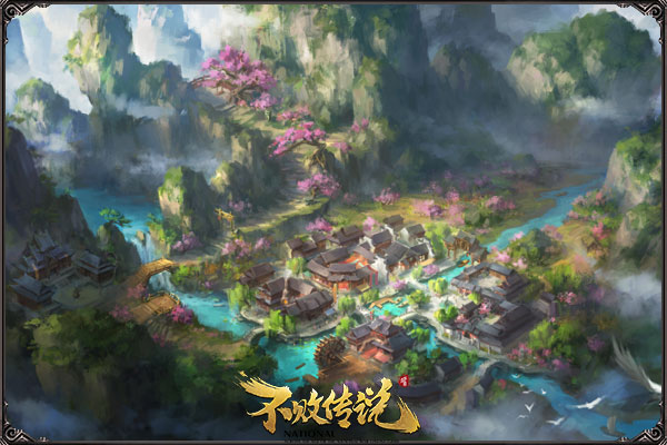 《不败传说》新场景曝光:又一个雄安？ 原地 千家 原画 缥缈 成仙 潜行 设计图 废墟 边境 又一 曝光 不败传说 不败 新闻资讯  第1张