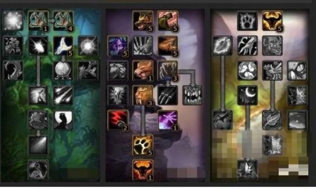 魔兽世界怀旧服德鲁伊PVE各系天赋加点 奶德猫德一览 预兆 咆哮 怀旧 人形 精灵 扛旗 怀旧服 月火 变身 能量 恢复 PVE 野性 平衡 德鲁伊 迅捷 天赋 新闻资讯  第2张