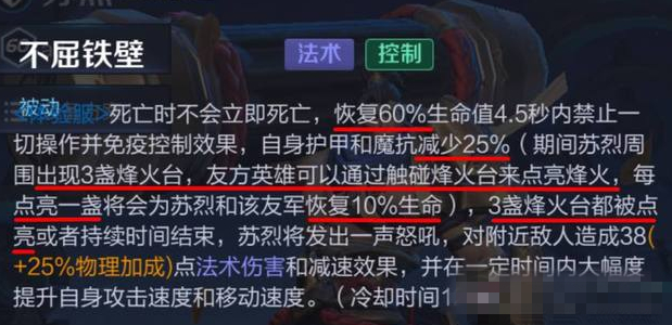 苏烈烽火台作用有什么用 王者荣耀苏烈烽火台作用详解 大幅度 大幅 动能 法术 幅度 恢复 点亮 死亡 王者荣耀 王者荣耀苏烈 苏烈 新闻资讯 第2张 苏烈烽火台作用有什么用 王者荣耀苏烈烽火台作用详解 大幅度 大幅 动能 法术 幅度 恢复 点亮 死亡 王者荣耀 王者荣耀苏烈 苏烈 新闻资讯 第2张