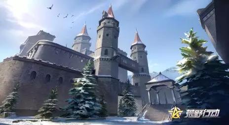 荒野行动新地图古堡怎么玩？雪山古堡蹲点玩法技巧分享 shou 高点 game 转角 易发 节奏 雪域 恐怖 霰弹 出入口 地形 狙击 城堡 雪山 荒野行动 荒野 行动 古堡 新闻资讯  第1张