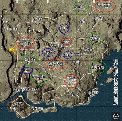 绝地求生全军出击米拉玛沙漠怎么玩？资源点分部位置详解 套装 淘汰 霰弹 枪械 game 枪炮 媲美 开局 拳击 搜集 拳击馆 房子 98K 出击 全军出击 全军 新闻资讯  第1张