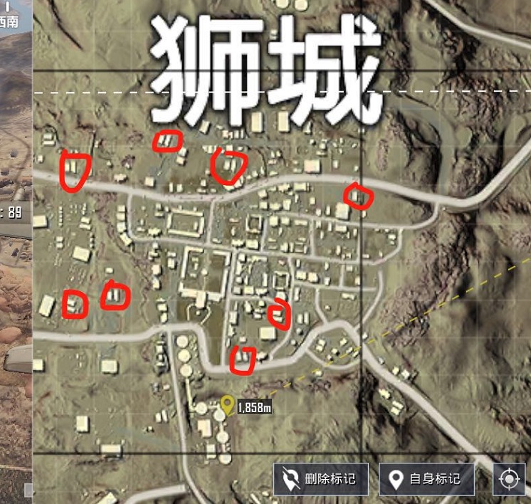 绝地求生刺激战场沙漠图狮城来不及搜怎么办？狮城单排边缘打法思路分享 本来 步枪 仓库 打劫 地带 晕头转向 绝对 地形 迷失 拿下 占地 边缘 激战 来不及 刺激战场 新闻资讯  第2张