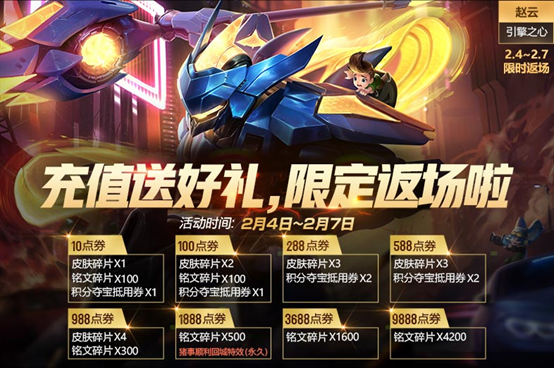 王者荣耀春节“大回馈”估价，这些皮肤轰炸你hold住？ 水晶 天美 利是 看图 莫邪 日子 王者荣耀更新 是神 商店 神秘 ld hold 轰炸 地狱火 神秘商店 地狱 爆料 王者荣耀 回馈 新闻资讯  第3张