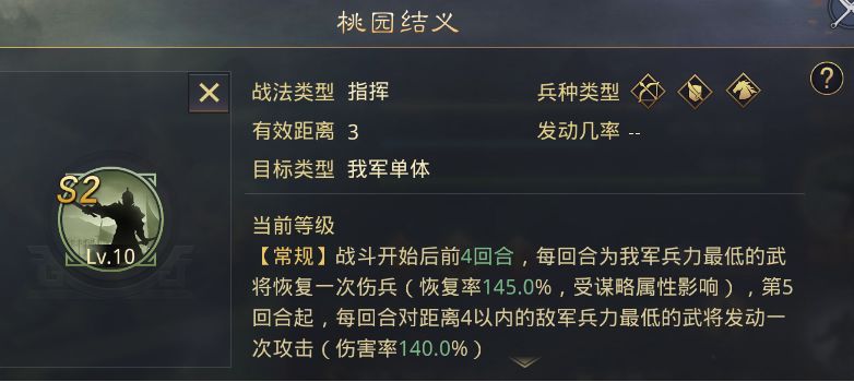 率土之滨桃园结义值得换吗？强大的恢复机制让开荒队成主力！ 神兵 天降 行动 月英 神兵天降 刘备 重伤 马云禄 称号 指挥 单骑救主 疾风 迅雷 合众 前锋 开荒 恢复 战法 桃园 结义 新闻资讯  第1张