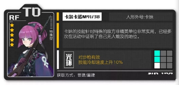 少女前线特殊型RF培养推荐 针对高闪避与精英单位的RF攻略 稀有 幅度 还行 狙杀 m20 军方 手枪 外号 步枪 卡诺 培养 前线 精英 少女 少女前线 人形 新闻资讯 第1张 少女前线特殊型RF培养推荐 针对高闪避与精英单位的RF攻略 稀有 幅度 还行 狙杀 m20 军方 手枪 外号 步枪 卡诺 培养 前线 精英 少女 少女前线 人形 新闻资讯 第1张