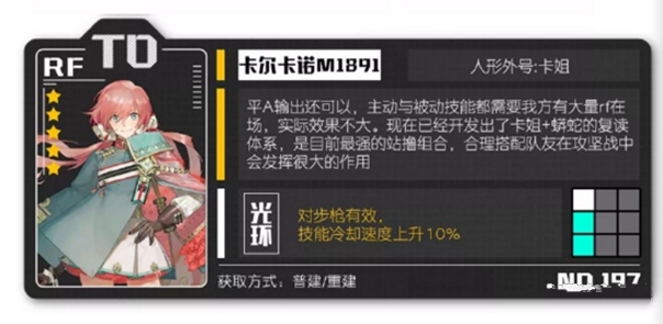 少女前线特殊型RF培养推荐 针对高闪避与精英单位的RF攻略 稀有 幅度 还行 狙杀 m20 军方 手枪 外号 步枪 卡诺 培养 前线 精英 少女 少女前线 人形 新闻资讯 第2张 少女前线特殊型RF培养推荐 针对高闪避与精英单位的RF攻略 稀有 幅度 还行 狙杀 m20 军方 手枪 外号 步枪 卡诺 培养 前线 精英 少女 少女前线 人形 新闻资讯 第2张