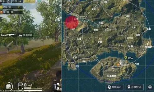 绝地求生四排如何成功吃鸡？开局落脚点装备收集详情解析攻略！ 没人 农场 小炮 危机 山地 擅长 挺进 两人 搜集 手雷 段位 伏地 高地 小型 开局 收集 新闻资讯  第1张