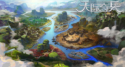 3D主机级画面《天际奇兵》绝美场景曝光 策略 魔法 风格 次时代 尼亚 之城 神秘 蒸汽 奇兵 天际 新闻资讯  第3张