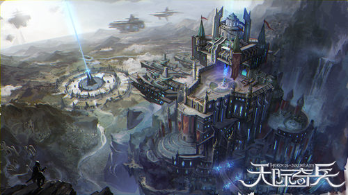 3D主机级画面《天际奇兵》绝美场景曝光 策略 魔法 风格 次时代 尼亚 之城 神秘 蒸汽 奇兵 天际 新闻资讯  第2张