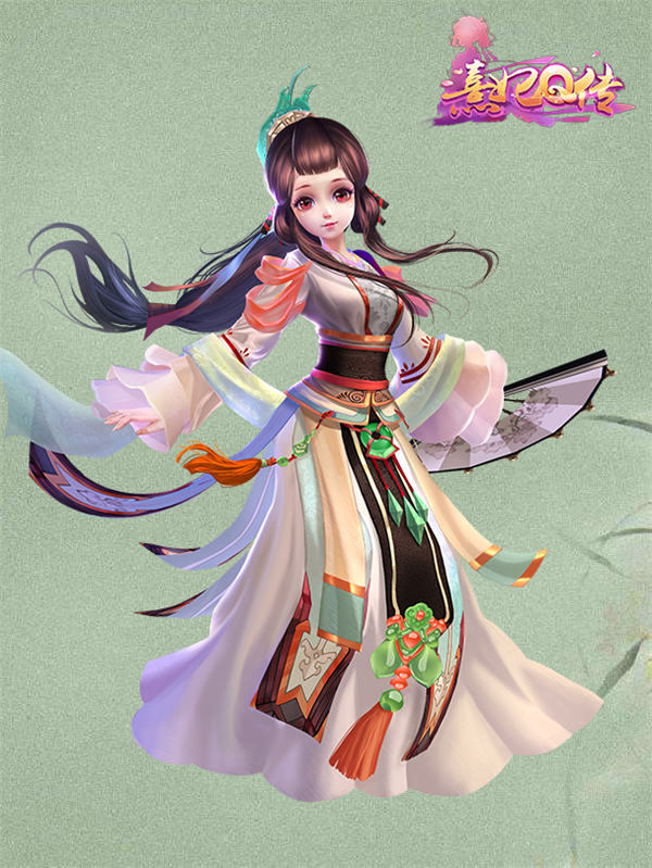 萌系宫廷风 《熹妃Q传》3D人物设计赏  新闻资讯  第3张