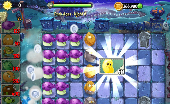 《植物大战僵尸2：黑暗时代》第6关图文攻略 大战僵尸2 物大战僵尸 植物大战僵 大战僵尸 植物大战 植物大战僵尸2 大战 黑暗时代 僵尸 植物 新闻资讯  第5张