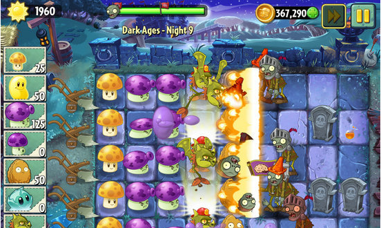 《植物大战僵尸2：黑暗时代》第9关图文攻略 大战僵尸2 植物大战 大战僵尸 植物大战僵 物大战僵尸 植物大战僵尸 黑暗时代 黑暗 植物 僵尸 新闻资讯  第5张