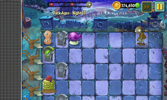 《植物大战僵尸2：黑暗时代》第13关图文攻略 大战 植物大战僵尸2 大战僵尸 植物大战僵 物大战僵尸 大战僵尸2 植物大战僵尸 植物大战 植物 僵尸 新闻资讯  第1张