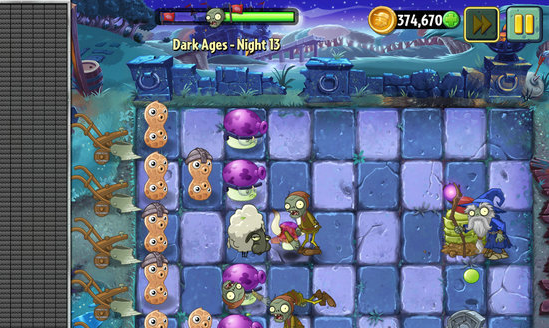 《植物大战僵尸2：黑暗时代》第13关图文攻略 大战 植物大战僵尸2 大战僵尸 植物大战僵 物大战僵尸 大战僵尸2 植物大战僵尸 植物大战 植物 僵尸 新闻资讯  第2张