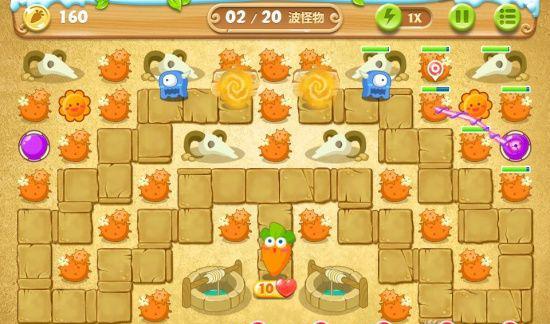 《保卫萝卜2》第70关和第71关金萝卜攻略 MUD 塔防游戏 手机游戏 月亮 奖杯 道具 保卫 保卫萝卜 保卫萝卜2 萝卜 新闻资讯  第2张