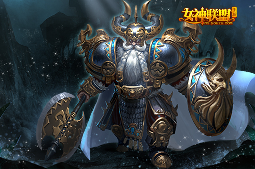 狂暴双雄 《女神联盟》手游新英雄视频首发 牛头 酋长 牛头人 牛头人酋长 战神 风暴 女神联盟手游 女神联盟 联盟 女神 新闻资讯  第3张