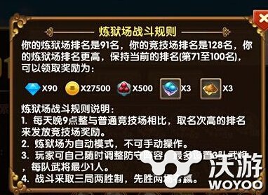 全民闯天下竞技场炼狱场规则及玩法技巧 结算 策略 隐藏 培养 赵云 全民 闯天下 竞技 竞技场 炼狱 新闻资讯  第2张